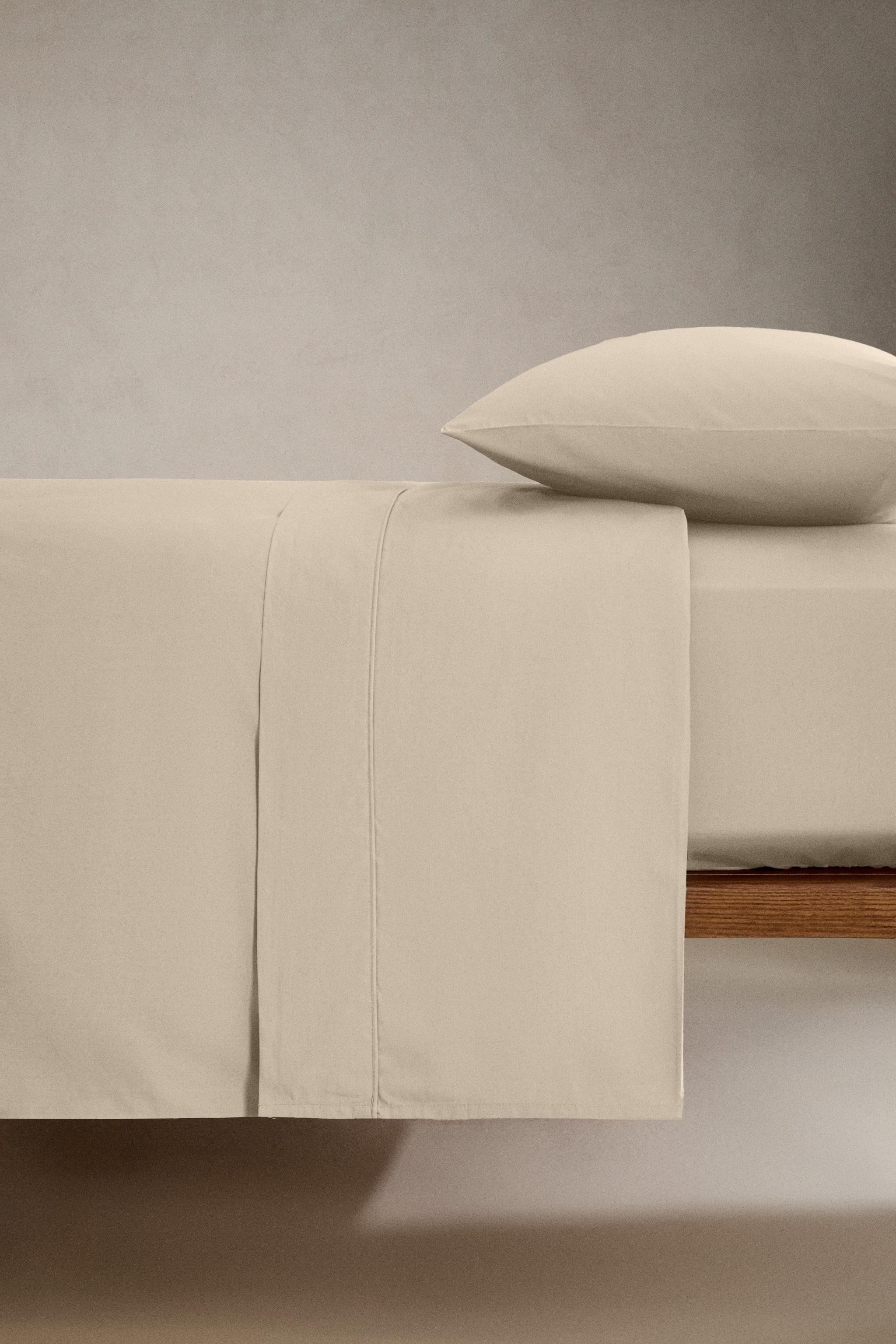 PERCALE COTTON FITTED SHEET | 15.7" THICK ( THREAD COUNT